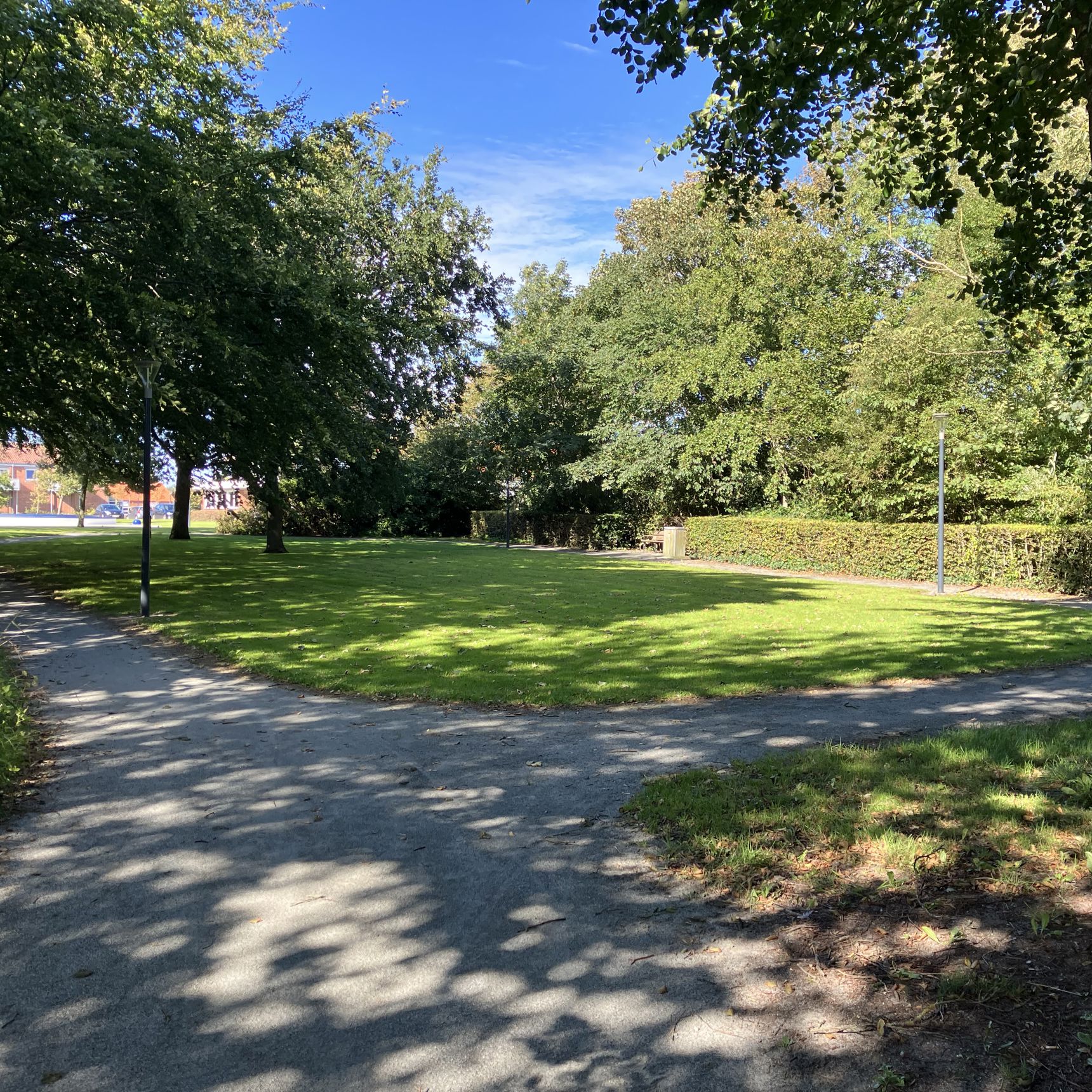 Bypark i Skærbæk.